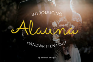 Alauna: A Light Handwritten Font for Editorial Elegance