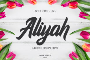 Aliyah: A Script Handwritten Font for Creative Web Design