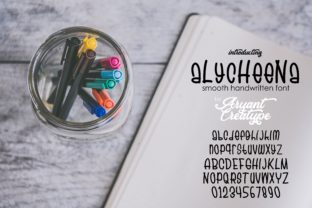 Alychenna: A Bold Handwritten Font for Creative Branding
