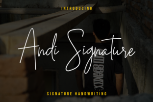 Andi: A Fresh Handwritten Font for Creative Branding