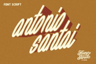 Antonio Santai: The Vintage Font That Elevates Your Brand