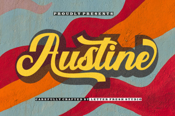 Austine: The Bold Script Font That Elevates Your Campaigns