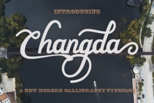 Changda: A Playful Script Font for Handmade Crafters and Designers