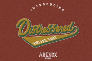 Distressered: The Vintage Handwritten Font for Crafters and Designers