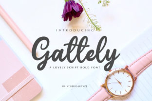 Gattely: A Script Handwritten Font for Dynamic Web Design
