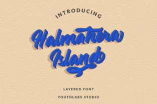 Halmahera Island: A Vintage Script Font for Memorable Branding and Campaigns