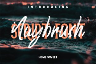 Naybrushy: The Bold Handwritten Font for Powerful Branding