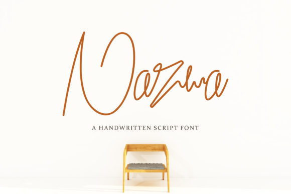 Nazwa: A Bold Script Font for Standout Web Design
