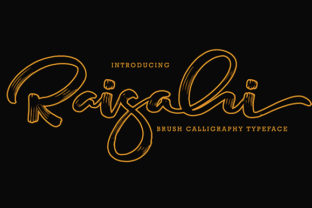 Raisahi: A Timeless Script Font for Bold Branding