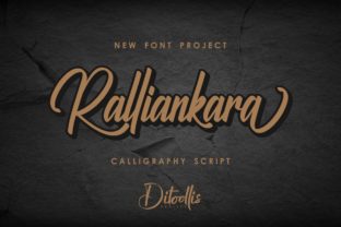 Ralliankara: A Script Handwritten Font for Standout Design