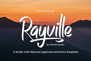 Rayville: A Script Handwritten Font for Bold Branding and Campaign Design