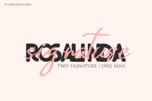 Rosalinda Trio: A Script Handwritten Font for Elegant Branding