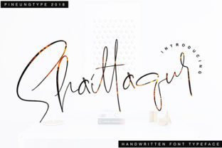 Shaittaqur: The Bold Script Font for Standout Digital Design