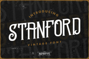 Stanford Font: A Vintage Serif for Designers