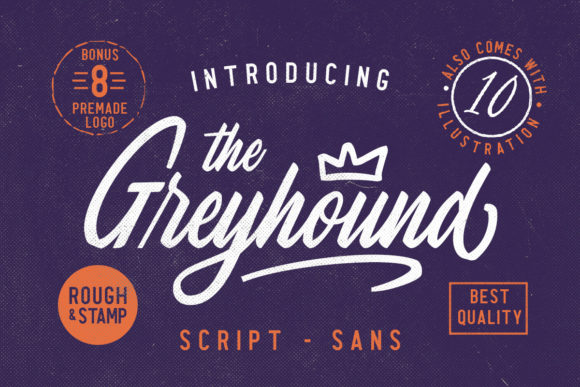 The Greyhound Family: A Timeless Script Font for Editorial Design