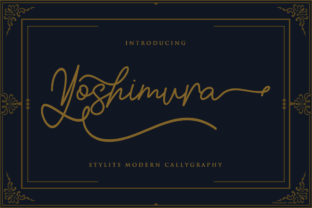 Yoshimura: A Handwritten Font That Elevates Your Brand